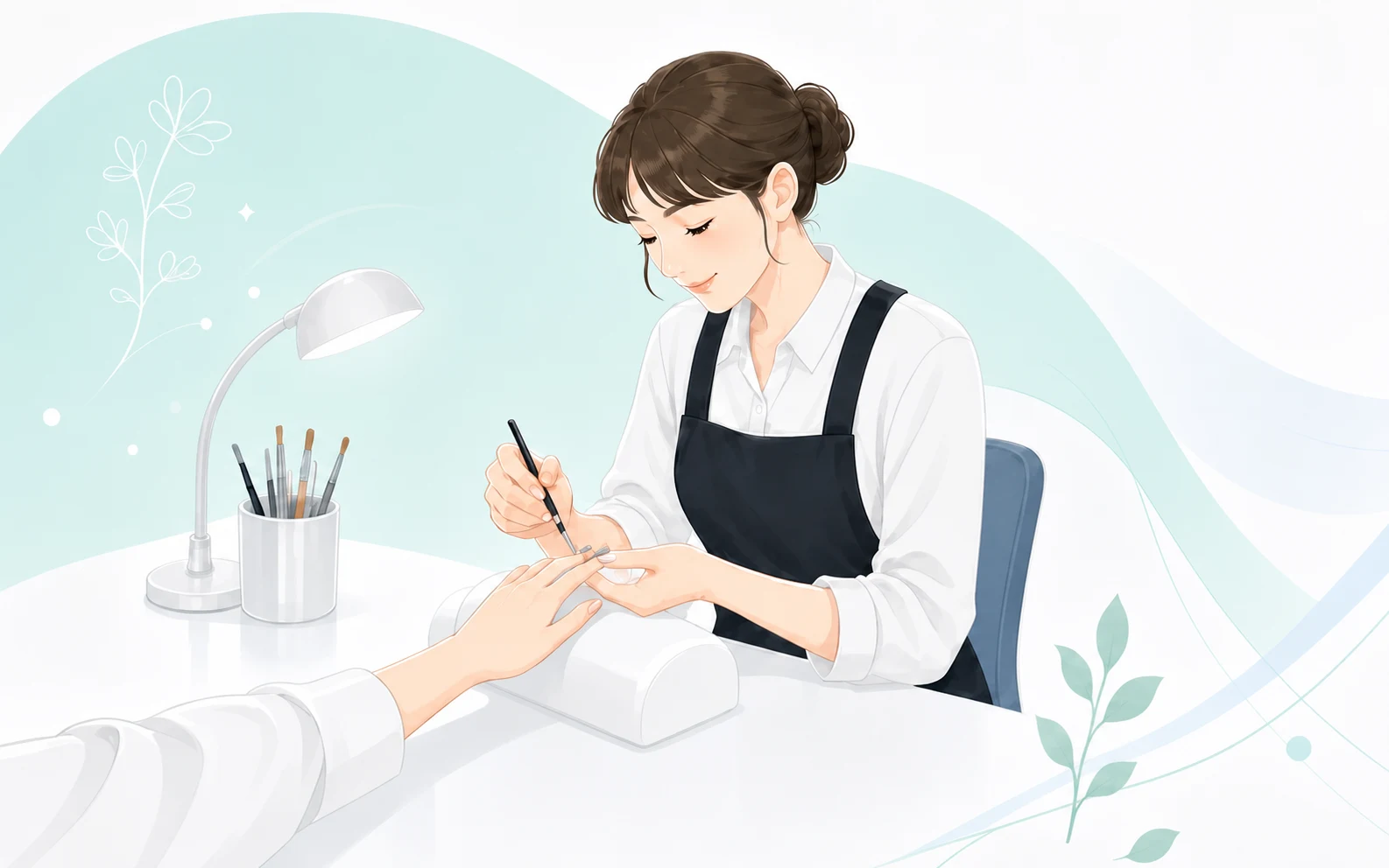 ネイル施術のイメージ